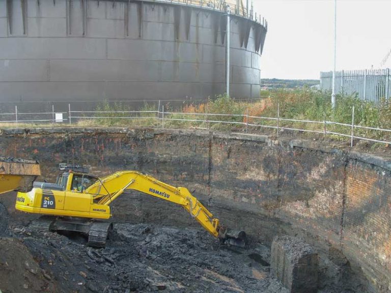 Gas Holder Demolition Liverpool